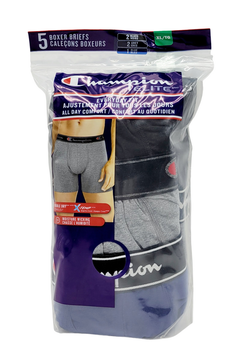 CHAMPION BOXERS (PACK OF 5)