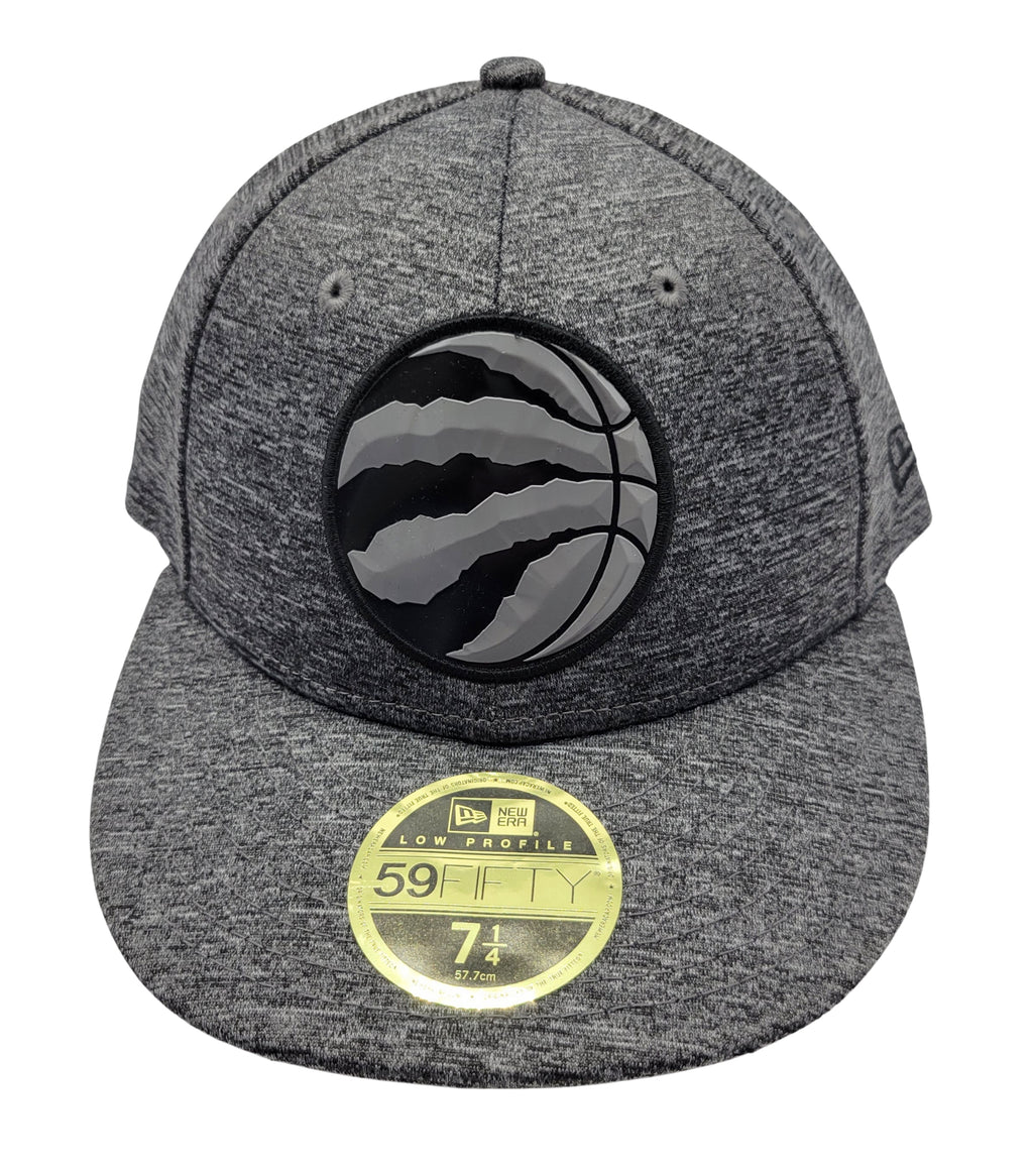 BEVEL TEAM LOW PROFILE 5950 TORONTO RAPTORS GREY FITTED HAT