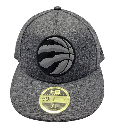 BEVEL TEAM LOW PROFILE 5950 TORONTO RAPTORS GREY FITTED HAT