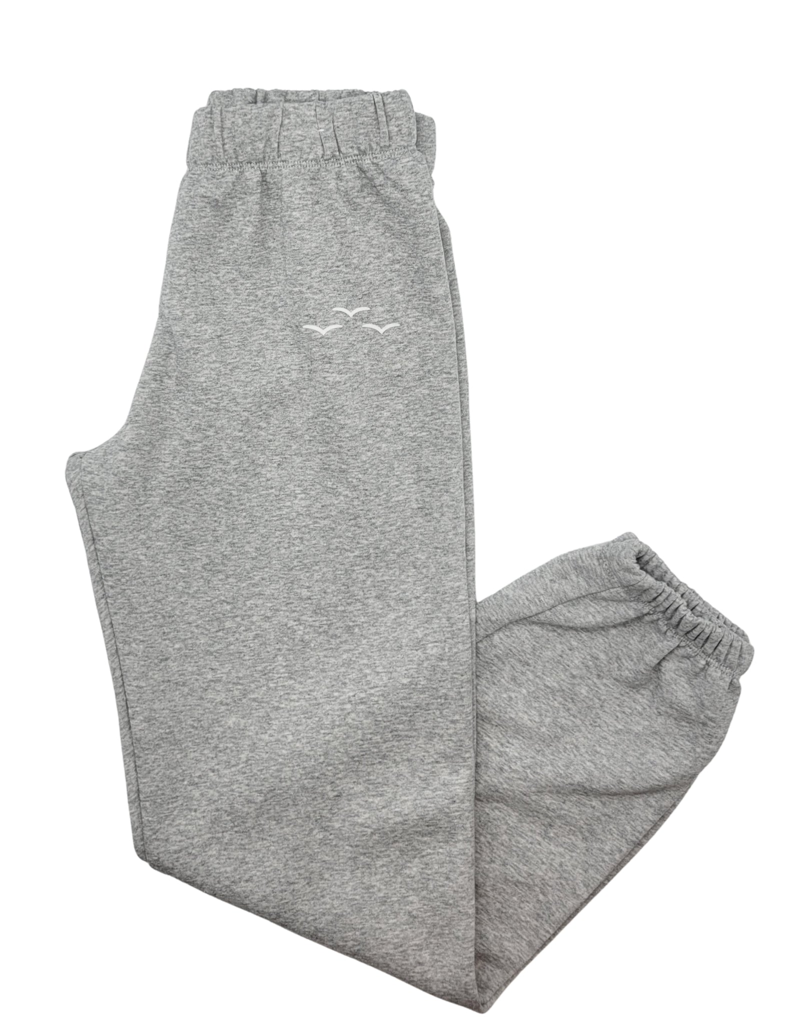 WOMEN LAZY PANTS OVERSIZED FLEECE TRACKSET (GREY)
