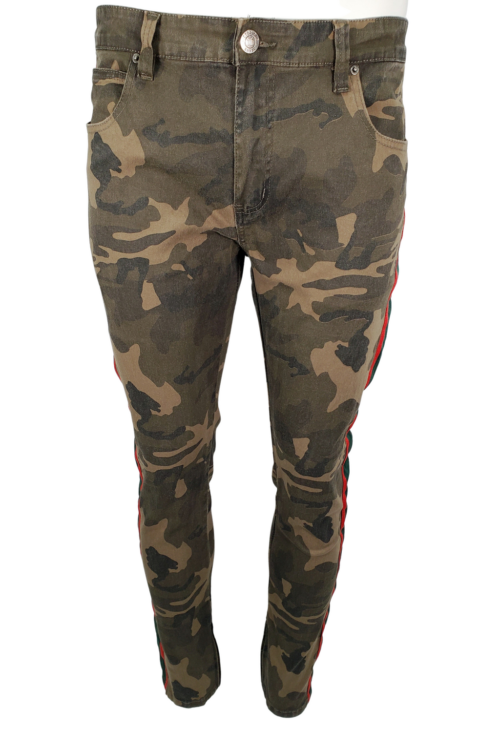 VICTORIOUS SLIM CAMO JEANS