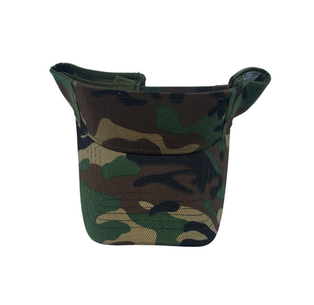 PLAIN PITBULL UNISEX VISOR (SIX COLORS) GREEN CAMO