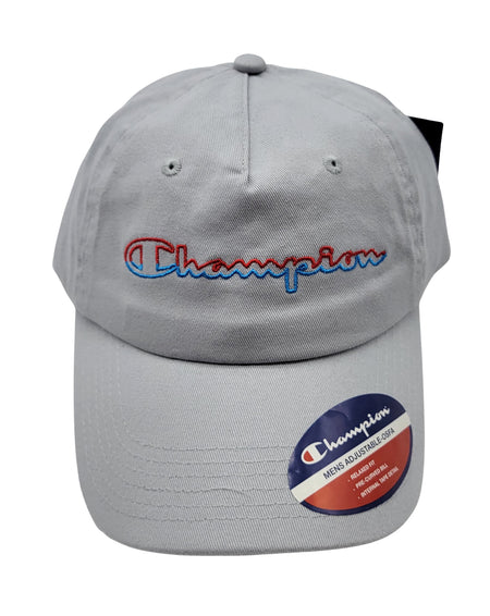 MEN'S CHAMPION ADJUSTABLE LIGHT GREY CAP