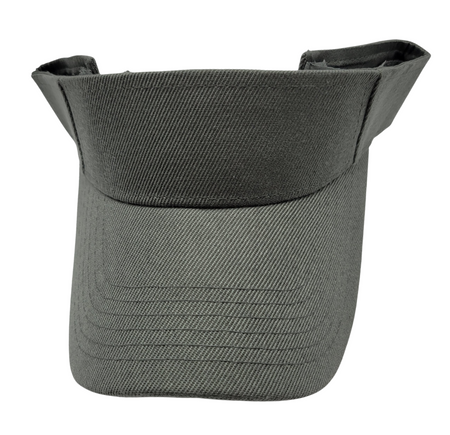 PLAIN PITBULL UNISEX VISOR (SIX COLORS) CHARCOAL