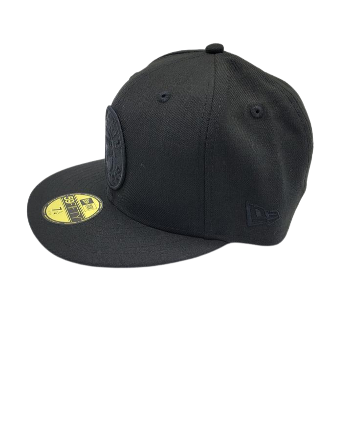 MEN'S TORONTO RAPTORS 5950 FITTED BLACK ON BLACK