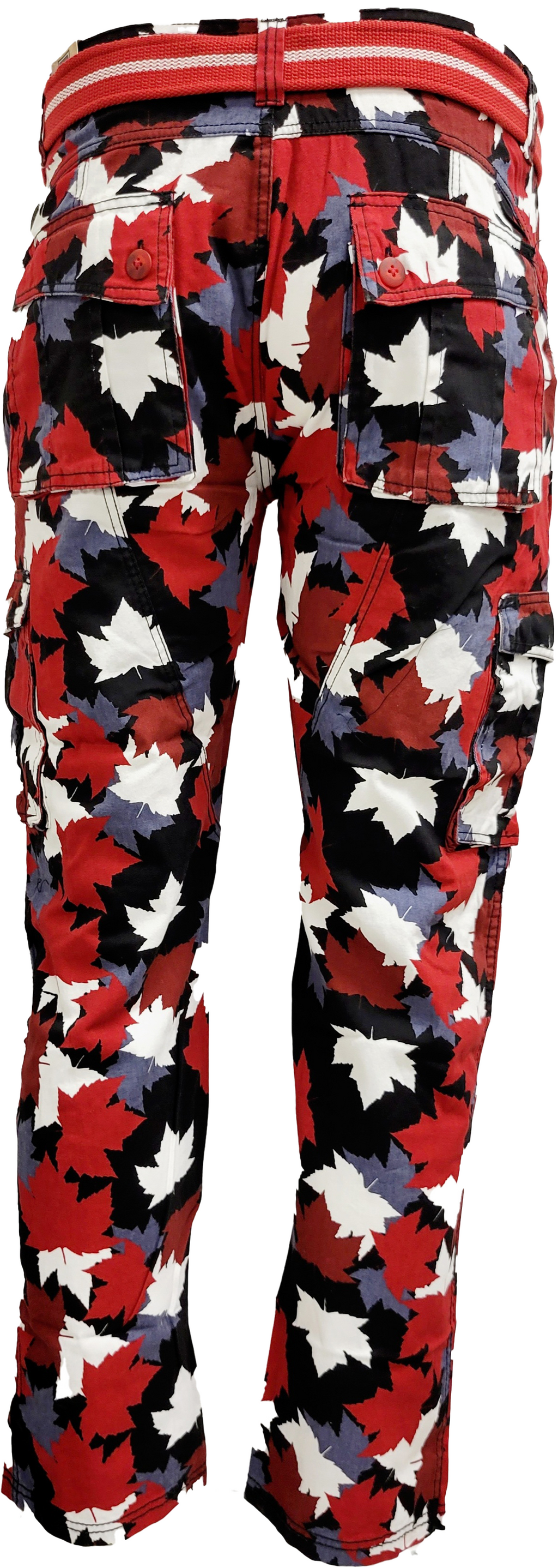 PLOREO MAPLE LEAF CARGO PANTS