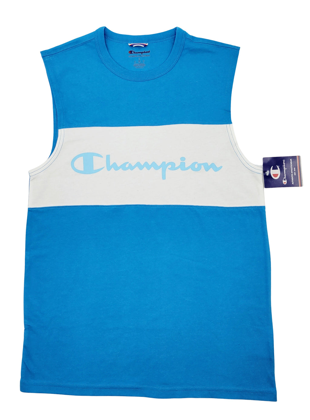 CHAMPION COLORBLOCK MUSCLE TEE