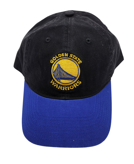 MEN'S GOLDEN STATE WARRIORS BLACK/BLUE SNAPBACK CAP