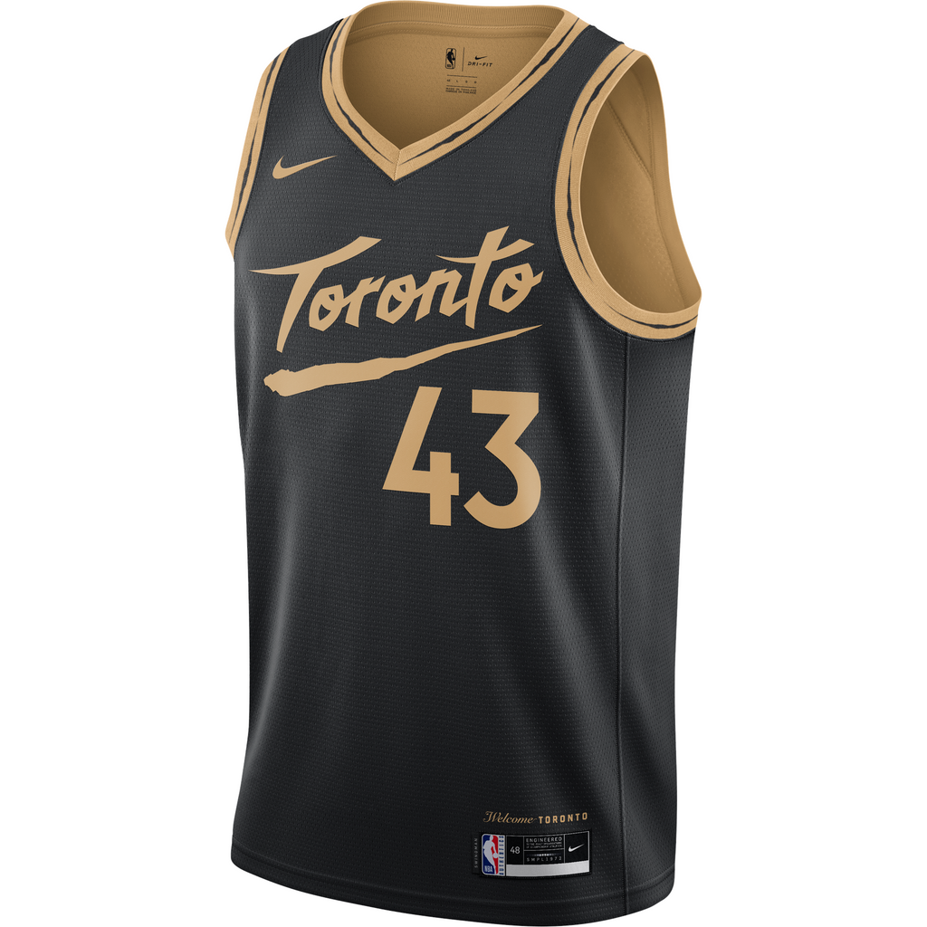 NIKE NBA TORONTO RAPTORS CITY EDITION PASCAL SIAKAM JERSEY