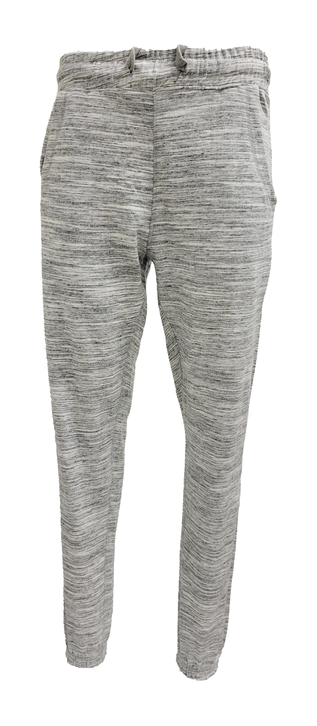 TEXTURED FRENCH TERRY JOGGER GREY