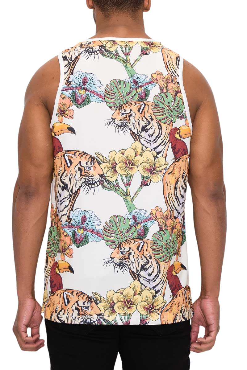 VICTORIOUS JUNGLE TIGER TANK TOP