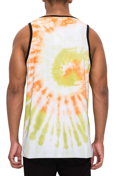 VICTORIOUS EAGLE TIE DYE TANK TOP