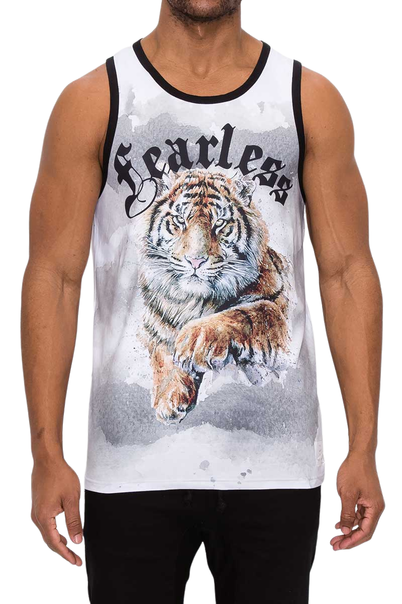 VICTORIOUS FEARLESS TIGER TANK TOP