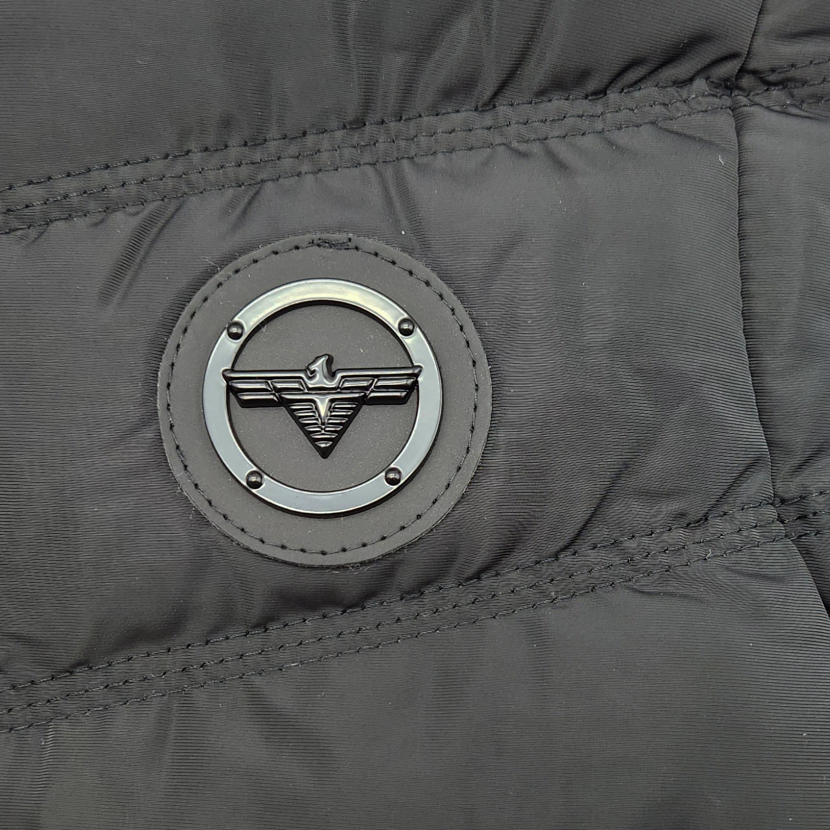 V.I.P. COLLECTION MEN'S FANCY VEST WITH DETACHABLE HOOD (BLACK)