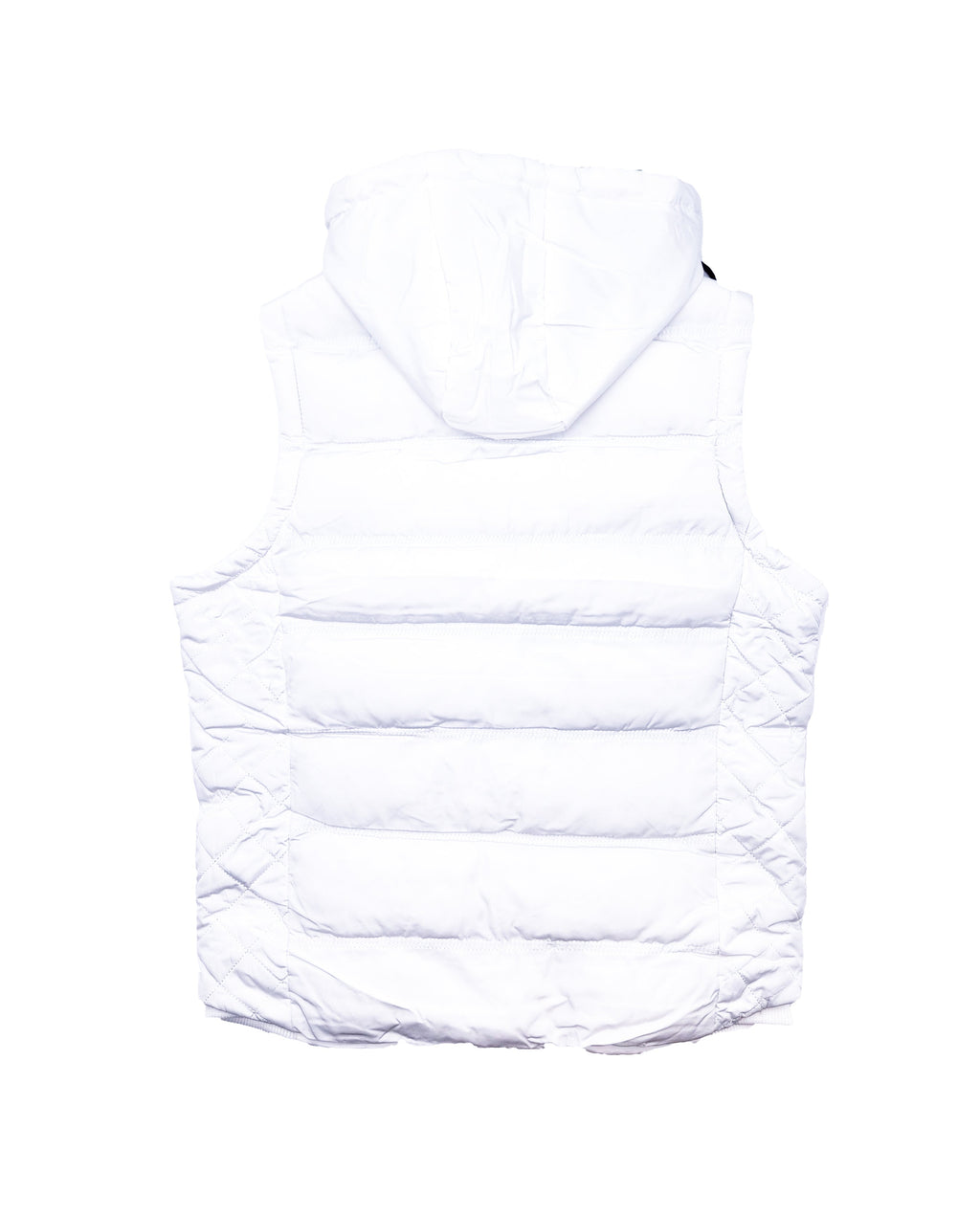 V.I.P. COLLECTION MEN'S FANCY VEST WITH DETACHABLE HOOD (WHITE)