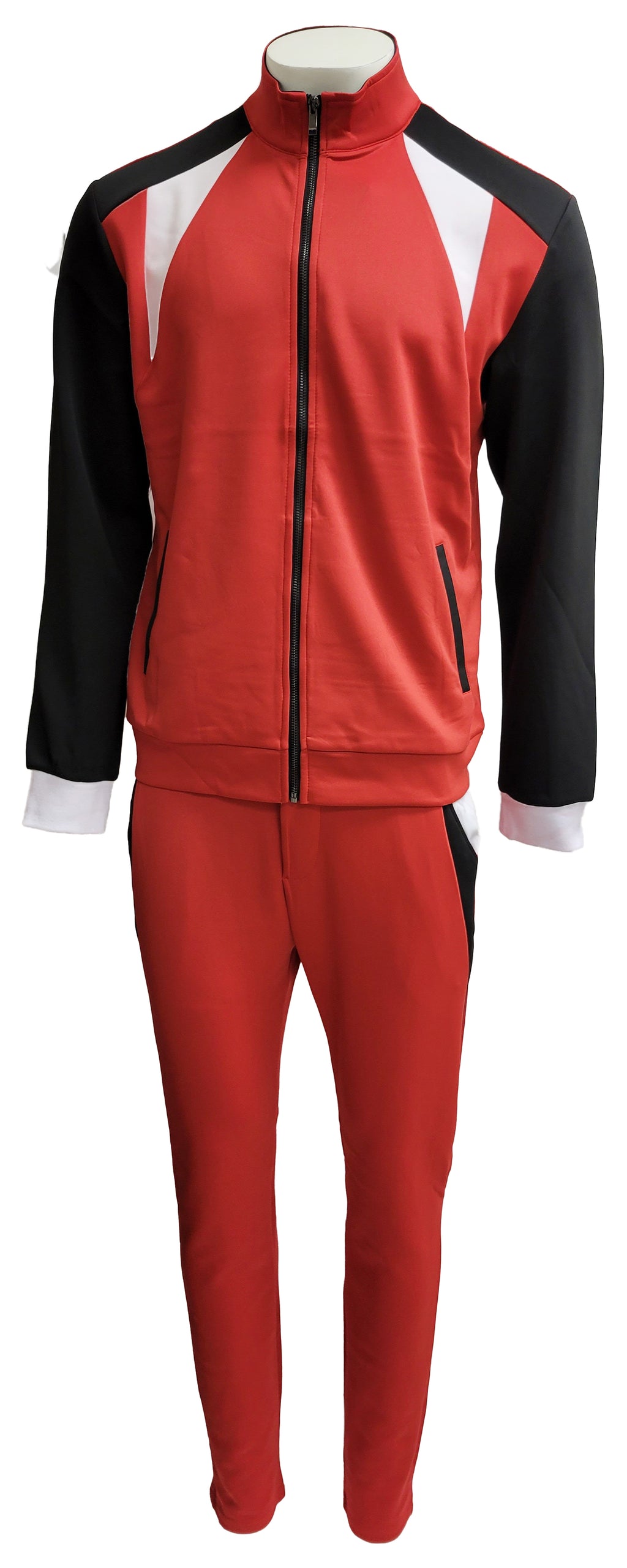 2 PCS VIP TRACKSUIT (RED/WHITE/BLACK)