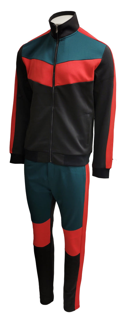 2 PCS VIP TRACKSUIT (GREEN/RED/WHITE)