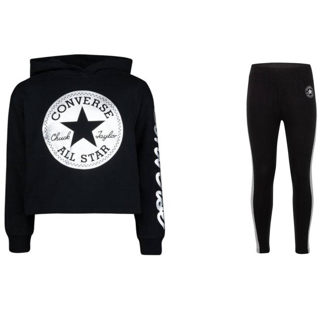 KIDS CONVERSE 2 PCS CROPPED FOIL SET(SMALL- X-LARGE)