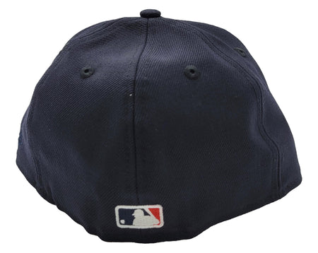 5950 YANKEES WHITE ON NAVY FITTED HAT