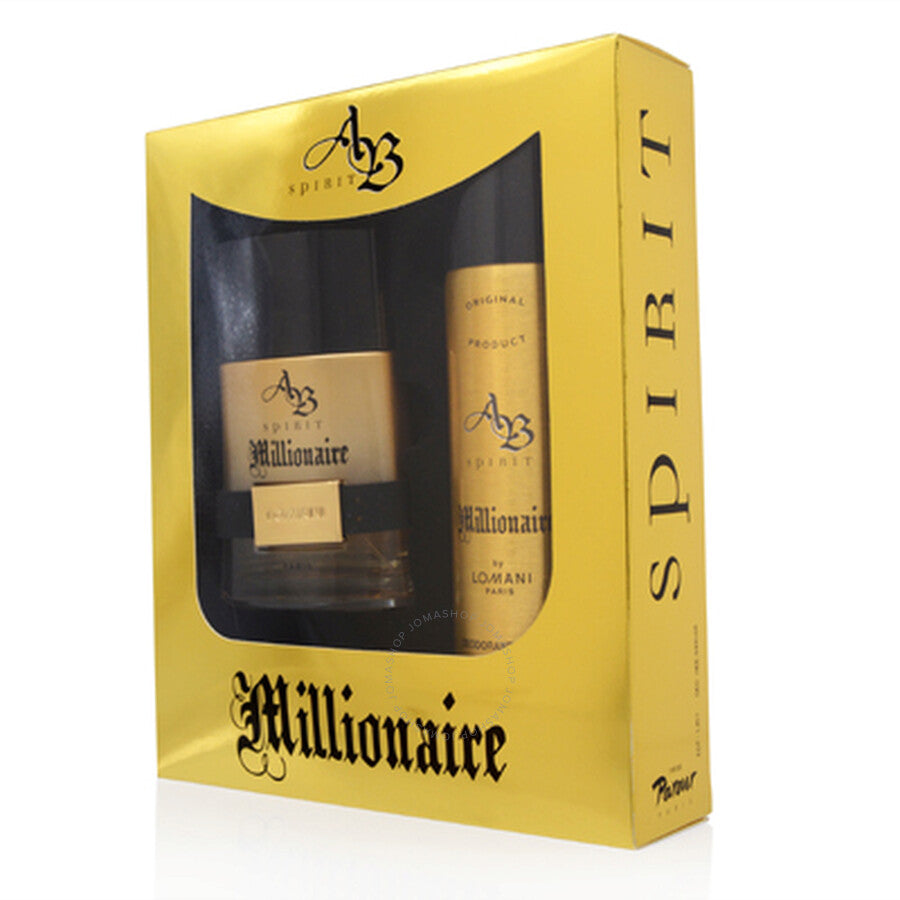 AB SPIRIT MILLIONAIRE GIFT SET FOR MEN