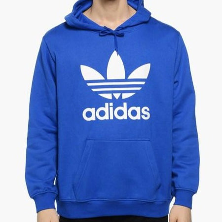 ADIDAS TREFOIL HOODIE BLUE