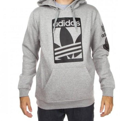 ADIDAS STR GRAPH HOODIE GREY