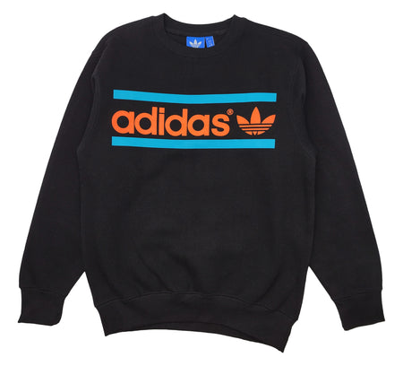 ADIDAS CREWNECK SWEATER (BLACK)