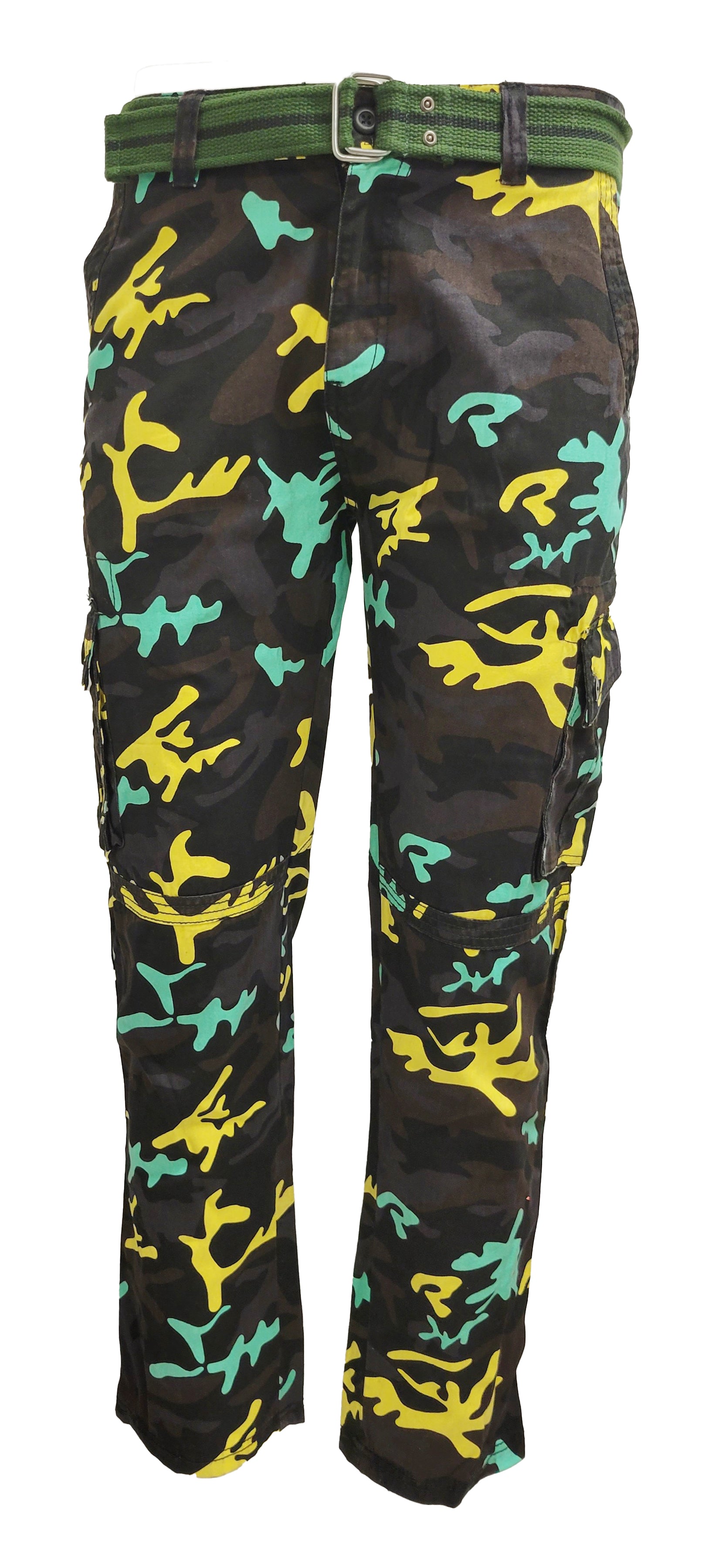 PLOREO PRINTED CARGO PANTS