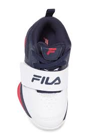 KIDS FILA SKYBUZZER SHOES (Available in Red/Black and White/Navy)