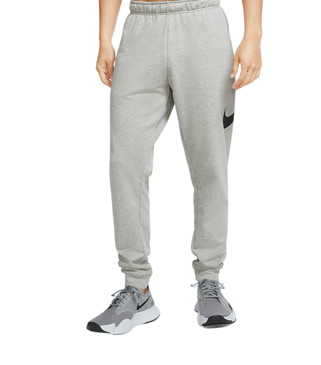 NIKE MEN'S DRI-FIT TAPERED TRAINING PANTS (GREY)