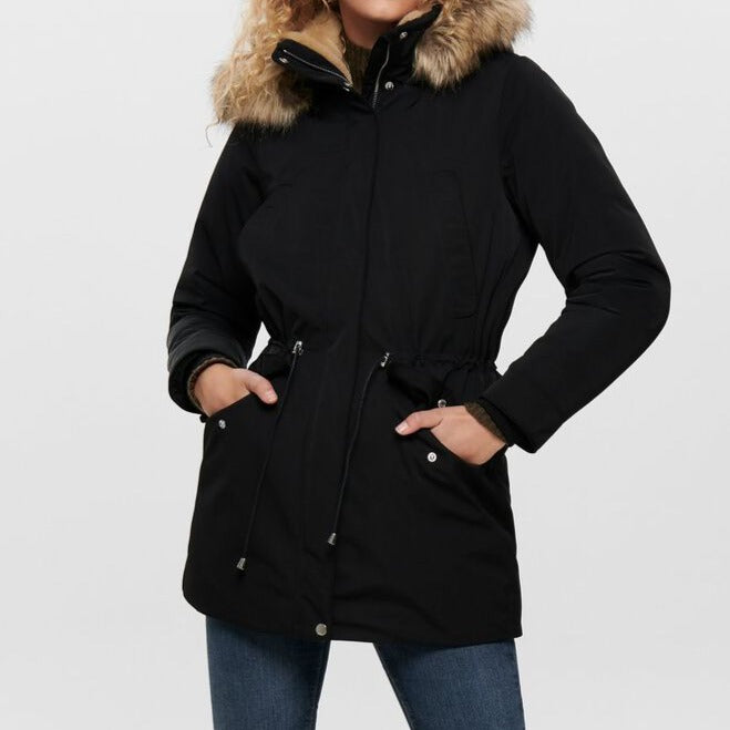 WOMEN ONLALINA FUR PARKA