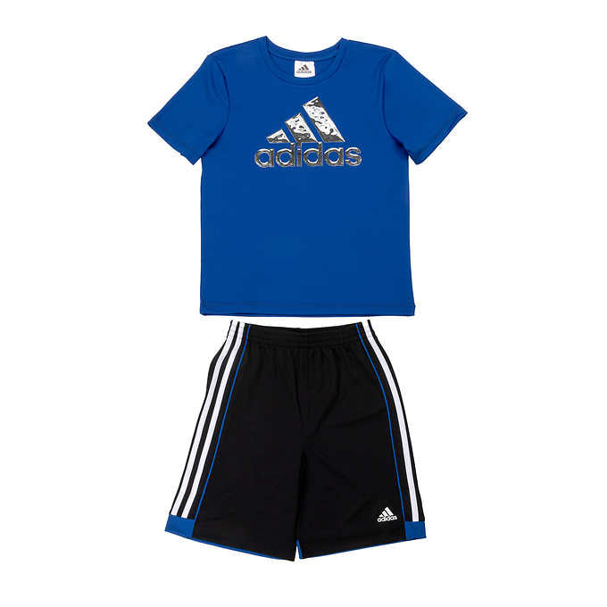 ADIDAS BOYS 2PC SHORTS SET