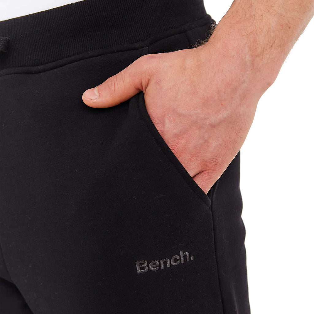 BENCH SLIM FIT FLEECE JOGGERS (BLACK)