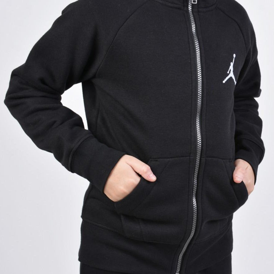 KIDS JORDAN ZIP-UP HOODIE (SMALL- X-LARGE) (Available in Grey and Black)