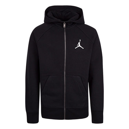 KIDS JORDAN ZIP-UP HOODIE (SMALL- X-LARGE) (Available in Grey and Black) BLACK