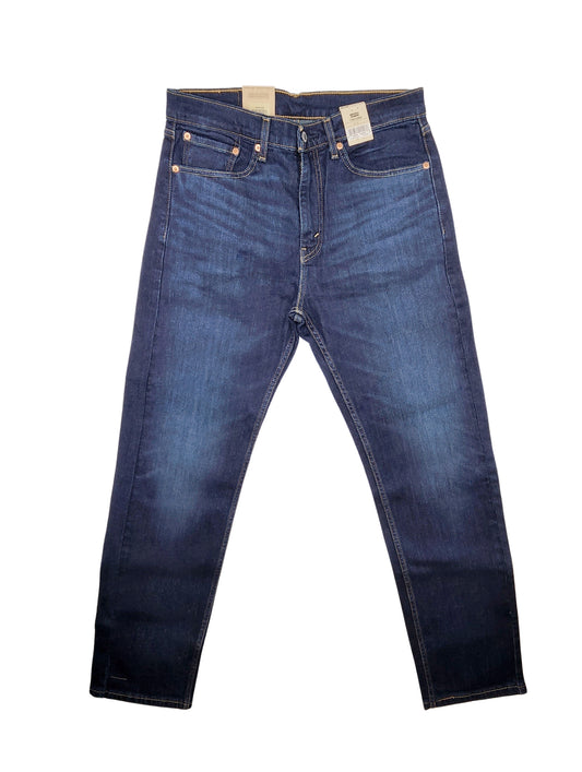 LEVI'S MEN'S 505 REGULAR STRAIGHT JEANS (DARK BLUE)